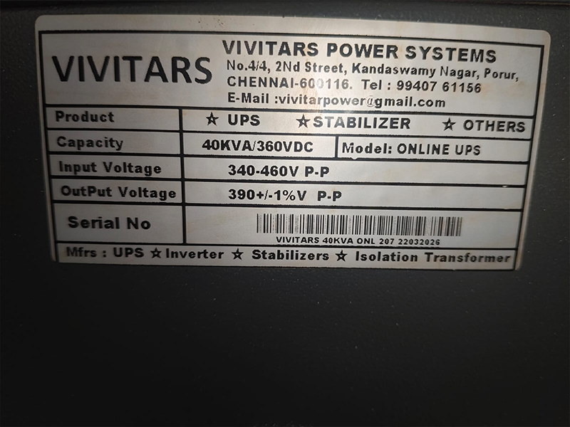 ups suppliers in Porur,Chennai